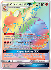 Volcaropod GX 218/236 — Pokémon Tonnerre Perdu (LOT)