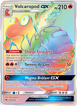 Volcaropod GX 218/236 — Pokémon Tonnerre Perdu (LOT)