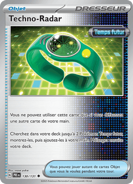 Techno-Radar 130/180 Pokémon Évolutions Prismatiques (EV8.5)