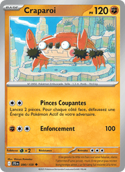 Craparoi 090/190 Pokémon Aventures Ensemble (EV09)