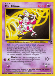 Mr. Mime 27/130 Pokémon Base Set 2 (B2)