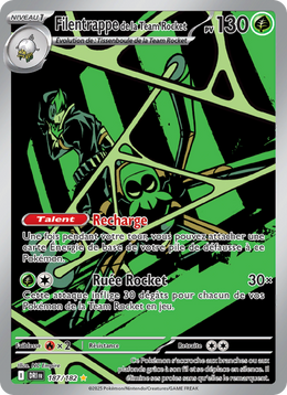 Filentrappe de la Team Rocket - Team Rocket's Spidops - Rivalités Destinées 187