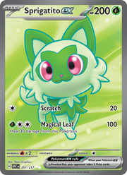 Poussacha-ex 251/295 — Pokémon Héros Transcendants (ME2.5)