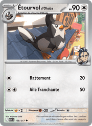 Étourvol d'Okuba 169/295 Pokémon Héros Transcendants (ME2.5)