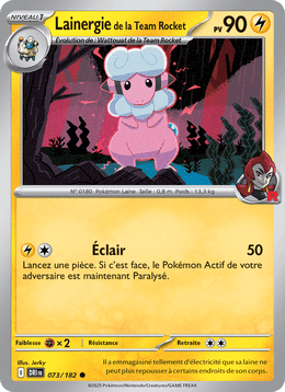 Lainergie de la Team Rocket 073/244 Pokémon Rivalités Destinées (EV10)