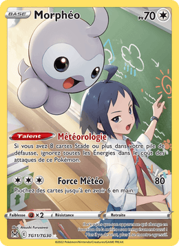 Morphéo TG11/217 Pokémon Origine Perdue (LOR)