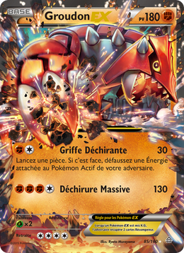 Groudon EX 85/164 — Pokémon Primo-Choc (PRC)