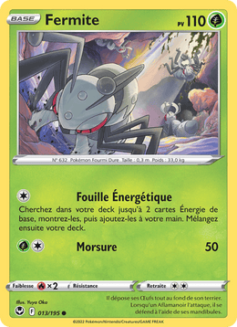 Fermite 013/215 Pokémon Tempête Argentée (SIT)