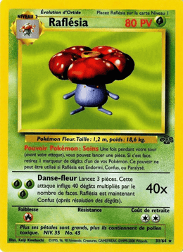 Raflésia 31/64 Pokémon Jungle (JU)