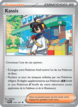 Kassis 154/226 Pokémon Mascarade Crépusculaire (EV06)