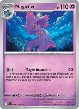 Magirêve 086/295 Pokémon Héros Transcendants (ME2.5)