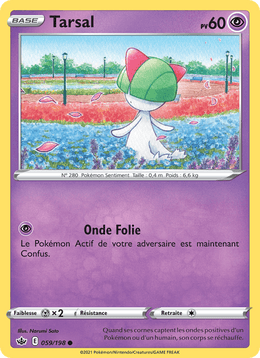 Tarsal 59/233 Pokémon Règne de Glace (CRE)