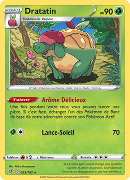 Dratatin 23/209 Pokémon Clash des Rebelles