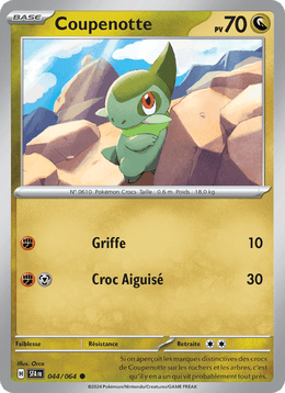 Coupenotte 044/99 Pokémon Fable Nébuleuse (EV6.5)