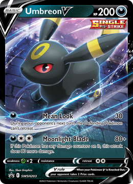 Noctali V SWSH203/PROMO — Pokémon Promo Épée et Bouclier (SWSHP)
