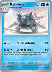 Balbalèze 055/279 Pokémon Évolutions à Paldea (EV02)