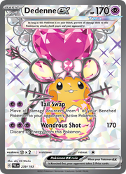 Dedenne-ex 239/279 — Pokémon Évolutions à Paldea (EV02)