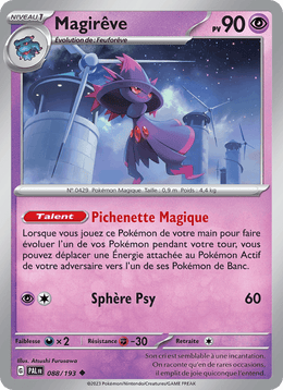 Magirêve 088/279 Pokémon Évolutions à Paldea (EV02)