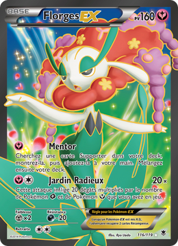 Florges EX 116/124 — Pokémon Vigueur Spectrale (PHF)