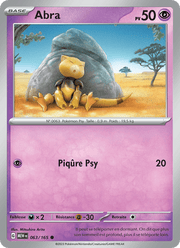 Abra 063/207 Pokémon 151 (MEW)