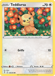 Teddiursa 126/237 Pokémon Évolution Céleste (EVS)