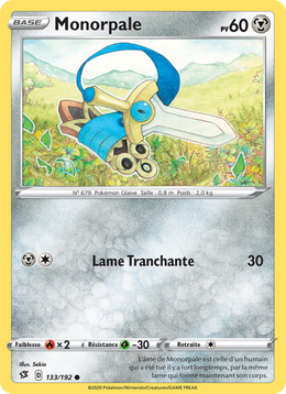 Monorpale 133/209 Pokémon Clash des Rebelles