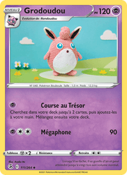 Grodoudou 111/284 Pokémon Poing de Fusion (FST)