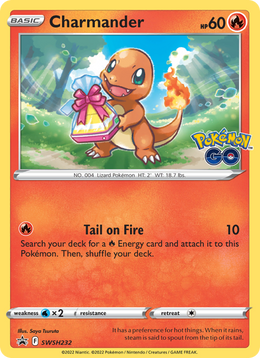 Salamèche SWSH232/PROMO — Pokémon Promo Épée et Bouclier (SWSHP)