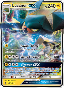 Lucanon GX 45/169 — Pokémon Gardiens Ascendants (GRI)
