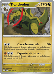 Tranchodon 070/172 Pokémon Foudre Noire (BLK)