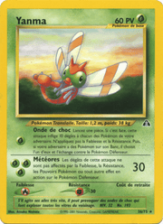 Yanma 36/75 Pokémon Neo Discovery (N2)