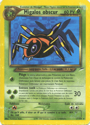 Migalos obscur 17/113 Pokémon Neo Destiny (N4)