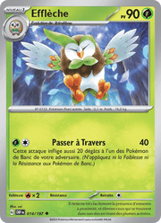 Efflèche 014/230 Pokémon Flammes Obsidiennes (EV03)