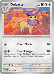 Delcatty 166/295 Pokémon Héros Transcendants (ME2.5)