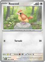 Roucool 162/230 Pokémon Flammes Obsidiennes (EV03)