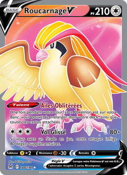 Roucarnage V 188/247 — Pokémon Origine Perdue (LOR)