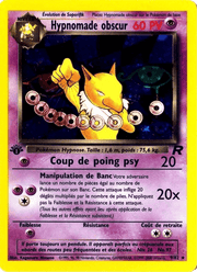 Hypnomade obscur 9/83 Pokémon Team Rocket (RO)