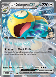 Deusolourdo-ex d'Okuba 164/295 — Pokémon Héros Transcendants (ME2.5)