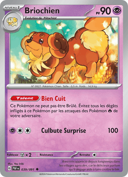 Briochien 039/245 Pokémon Destinées de Paldea (EV4.5)