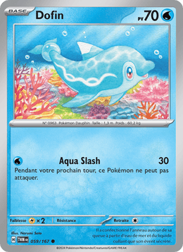 Dofin 059/226 Pokémon Mascarade Crépusculaire (EV06)