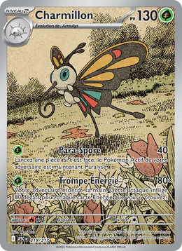Charmillon - Beautifly - Héros Transcendants 219