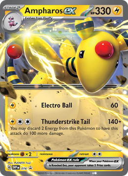 Pharamp-ex 016/PROMO — Pokémon Promo Écarlate et Violet (SVP)