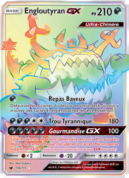 Engloutyran GX 116/125 — Pokémon Invasion Carmin (CIN)