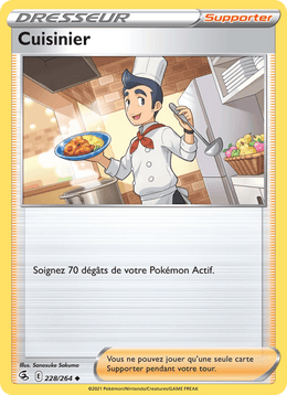Cuisinier 228/284 Pokémon Poing de Fusion (FST)