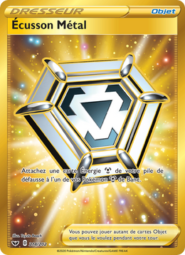 Écusson Métal 214/216 Pokémon Épée et Bouclier