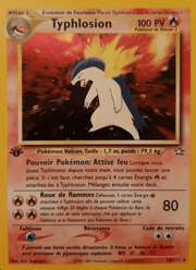 Typhlosion 18/111 Pokémon Neo Genesis (N1)