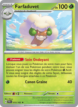 Farfaduvet 015/218 Pokémon Forces Temporelles (EV05)