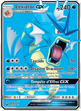 Léviator GX 101/125 — Pokémon Invasion Carmin (CIN)
