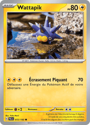 Wattapik 072/279 Pokémon Évolutions à Paldea (EV02)