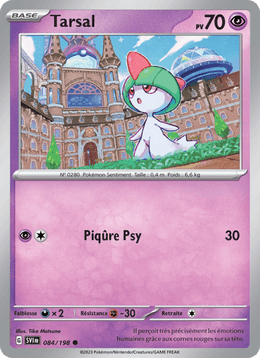 Tarsal 084/258 Pokémon Écarlate et Violet (EV01)